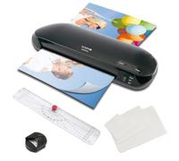 Olympia Plastifieuse A 230 Plus Set 4 en 1 – A4/A5/A6 Chaud et Froid 15 feuilles avec rogneuse Noir