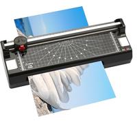 Olympia Plastifieuse A 240 Combo 3114 DIN A4, avec massicot 2-en-1, chaud/froid, noir/argent