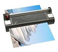 Olympia A340 Combo Plastifieuse avec massicot 330 mm température chaud/froid Noir/Argenté
