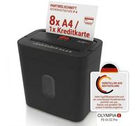 Olympia Aktenvernichter PS 54 CC Pro schwarz