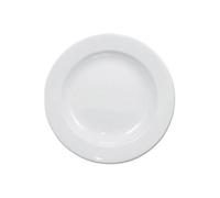 Olympia Assiette creuse Whiteware 27 cm, (Lot de 6), 430 ml, porcelaine blanche, garantie à vie contre les ébréchures, passe au four et micro ondes , certifié BS4034, C363