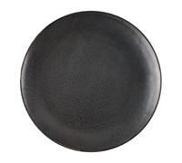 Olympia Assiette plate ronde Fusion 203 mm/8 pouces (lot de 6), Noir/Anthracite, Petites Assiettes, DR087