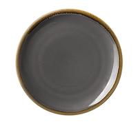 Olympia Assiette plate ronde grise, 280 mm (lot de 4), certifié BS4034, HC386