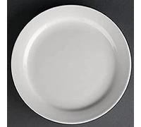 Olympia Athena Hotelware - Assiette à bord étroit - 165mm 6 1/2" (Boîte 12)