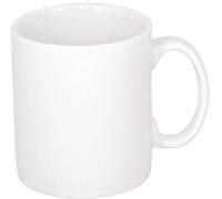 Olympia – Mugs Athena – Porcelaine vitrifiée blanche 280 ml, empilables, micro-ondes – Lot de 12