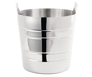Olympia C578 Seauà vin en acier inoxydable 190 x 204 mm
