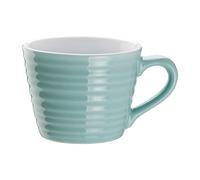 Olympia Cafe Mugs couleur vert d'eau 230 ml (lot de 6), passe au four, au micro-ondes et au lave-vaisselle, bords roulés pour plus de durabilité, usage professionnel et domestique, DH640