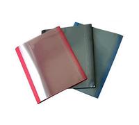 Olympia Chemises à reliure thermique – 21–30 feuilles – 10 bleues/10 noires/10 rouges – 3 mm