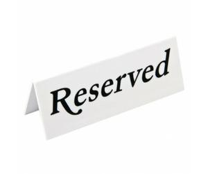 Olympia Chevalet Table Plastique - Lot de 10
