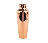 Olympia DR608 Shaker à cocktail français en acier inoxydable professionnel pour barman, couleur cuivre