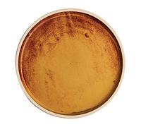 Olympia FA308 Lot de 6 assiettes rondes plates en toile Rouille de Sienne 250 mm