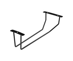 Olympia FD987 Porte-verres à vin en métal foncé pour bar, cuisine, pubs, noir, 254 mm