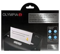 Olympia Feuilles de lubrification pour destructeur de documents