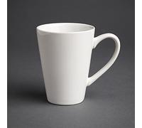 Olympia gl487 Tasse à café latte, 340 ml, 12 oz, blanc (Lot de 12)