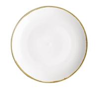 Olympia Kiln Chalk Round Coupe Plate - 280mm 11" (Box 4)