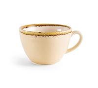 Olympia Kiln GP332 Lot de 6 tassesà cappuccino en grès Crème Capacité 340 ml