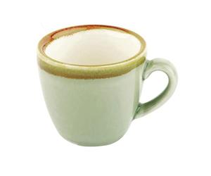 Olympia Kiln Tasses à espresso 85 ml (lot de 6), porcelaine vitrifiée de couleur mousse, résistante aux éclats, passe au micro-ondes/lave-vaisselle, convient aux soucoupes : GP345 et GP477, GP476