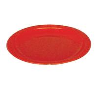 Olympia Kristallon assiette en polycarbonate rouge - 230mm 9" (boîte 12)
