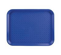 Olympia Plateau self-service Kristallon DP215 - 345 x 265 mm polypropylène Bleu G