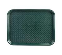Olympia Plateau fast food Kristallon DP214 - 345×265 mm polypropylène vert