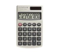 Olympia LCD1110S Calculatrice Argent