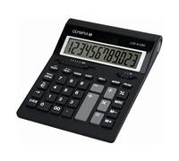 Olympia LCD612 Calculatrice Noir