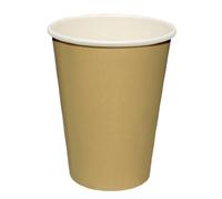 Olympia Lot de 1000 gobelets jetables pour boissons chaudes Marron 350 ml