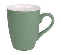Olympia Lot de 6 Tasses en Porcelaine Pastel Mat Vert 340 ml