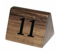 Olympia Numéros de Table en Bois Lot de 11 à 20