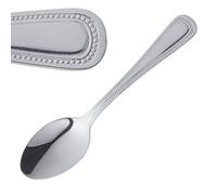 Olympia perle Cuillère à café et Cuillère à crème glacée Latte à Dessert-couverts Cuisine Service de table de salle à manger Ustensiles De Cuisine Restaurant acier inoxydable 18/0 Pack quantité : 12