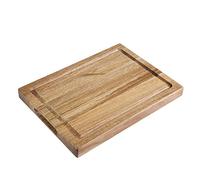 Petit planche à steak en bois d'acacia 260 x 188 x 25 mm Olympia Multicolore G