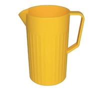 Olympia Pichet jaune en plastique polycarbonate Kristallon CE278 de 1,4 litre, Réutilisable et pratiquement incassable