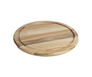 Olympia Planche ronde en bois d'acacia pour dôme de 280 mm, 330 x 20 mm