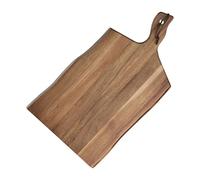Olympia Plancheà découper en bois d'acacia avec poignée ondulée 15 x 355 x 250 mm