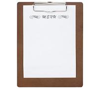 Olympia Plaque porte-menus en contreplaqué A4, clip à dégagement rapide, taille: 320(H) x 1204(W)mm, CL174