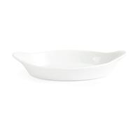 Plats à gratin ovales Olympia Whiteware, blancs, 29 x 16,6 cm (6 pièces)