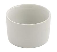 Olympia Ramequin contemporain 80 mm/3,5 pouces, 140 ml/4,5 oz (lot de 12), blanc, porcelaine vitrifiée, résistant à la chaleur et aux chocs, certifié BS4034 pour une utilisation hôtelière, U177