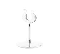 Olympia Support de numéro de table en acier inoxydable 10 cm, en forme de fer à cheval, convient aux numéros de table GC086 et GB629, P342