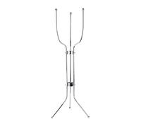 Olympia - Support en inox poli pour seau à vin et à champagne, argenté, 756(H) x 229(Ø) mm, Compatible avec le seau à vin C578, inox hautement poli, C582