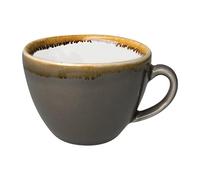 Olympia Tasse à café Cappuccino grise Kiln, 230 ml/8 oz (lot de 6), convient aux soucoupes : GP331 GP347 GP363 GP479 HC391, HC390