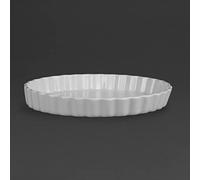 Olympia Whiteware Flan Dish - 38x297x297mm (Box 6)
