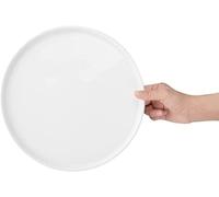 Olympia Whiteware Lot de 4 assiettes plates rondes 270 mm