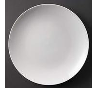 Olympia Whiteware Lot de 6 assiettes de service en porcelaine 310 mm
