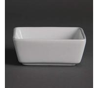 Olympia Y729 Mini plat carré Dim 80 mm x 80 mm x 35 mm, 7,9 cm x 7,9 cm x 2,9 cm (lot de 12)