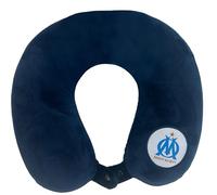 OLYMPIQUE DE MARSEILLE Coussin de Voyage cale Nuque Om - Collection Officielle Mémoire de Forme
