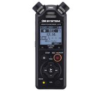 OM SYSTEM Enregistreur audio portable LS-P5 PCM 3 microphones Haute résolution 16 Go Noir