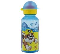 OM SUPPLIES Gourde réutilisable en plastique sans BPA pour enfants Motif personnages de patrouille 370 ml