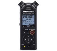 OM SYSTEM Enregistreur audio portable LS-P5 PCM 3 microphones Haute résolution 16 Go Noir