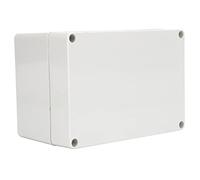 Omabeta Boîte de Jonction D'alimentation Boîtier électrique ABS étanche pour Câblage Extérieur 160x110x90mm, Ignifuge, Installation Facile, 4 Vis Incluses