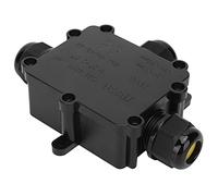 Omabeta Boîte de Jonction étanche IP68, Connecteur de Câble électrique à 3 Voies, Durable, pour Utilisation en Extérieur, Matériau PC Ignifuge, Grand 12-15mm